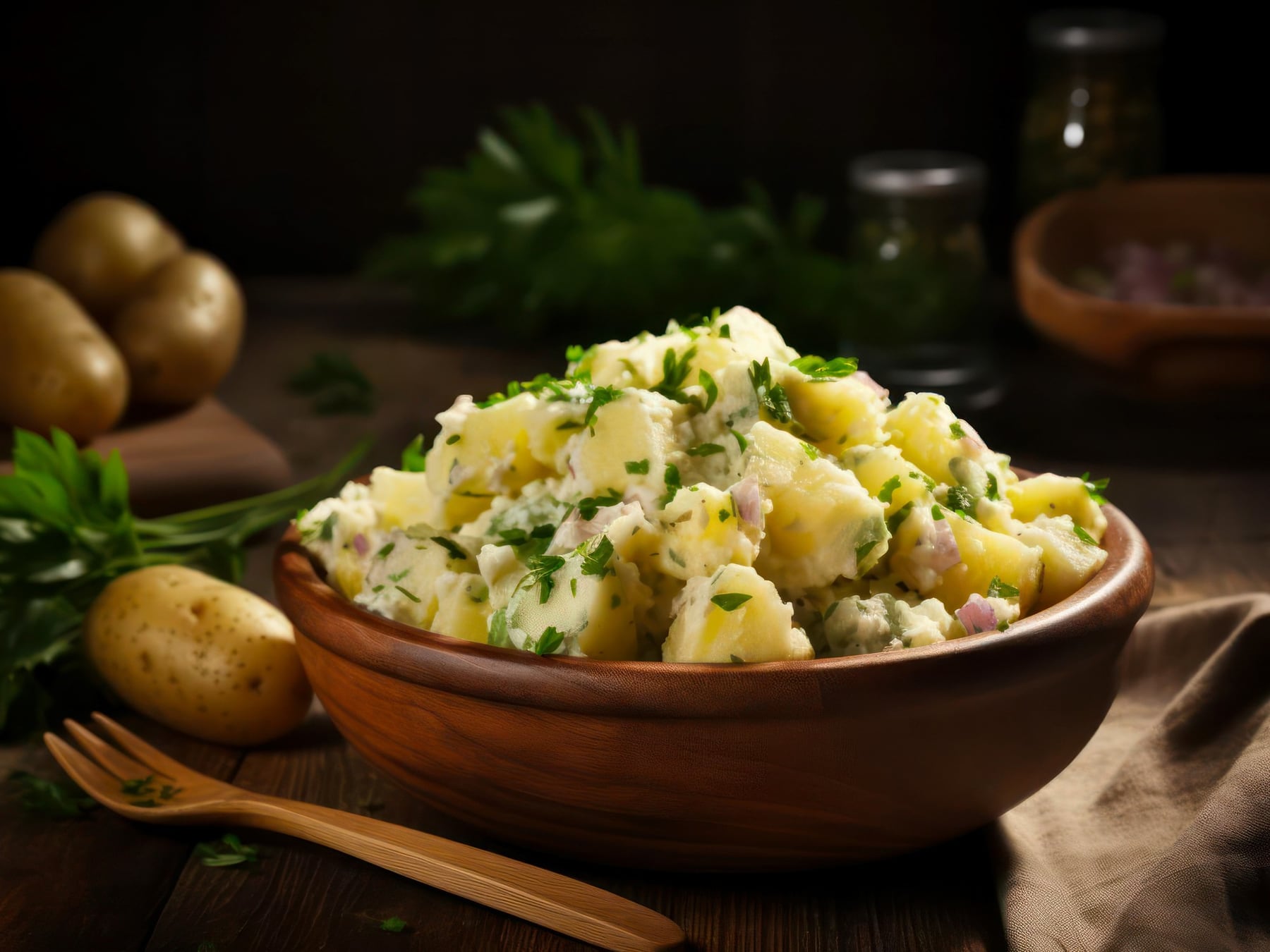 La ensalada de papa, un clásico de la mesa argentina que se reinventa con cremosidad y técnica