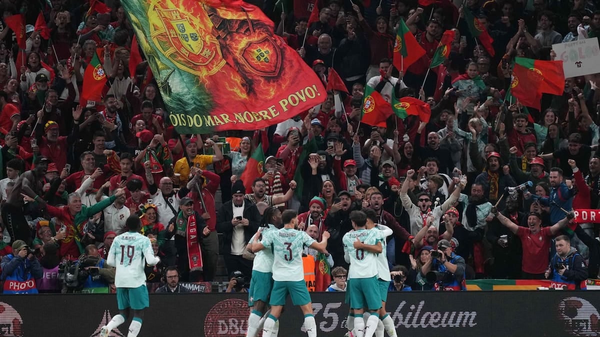Portugal se dio el gusto en Dinamarca: gano 4 a 2 sin CR7 y arranco la Nations como un reloj
