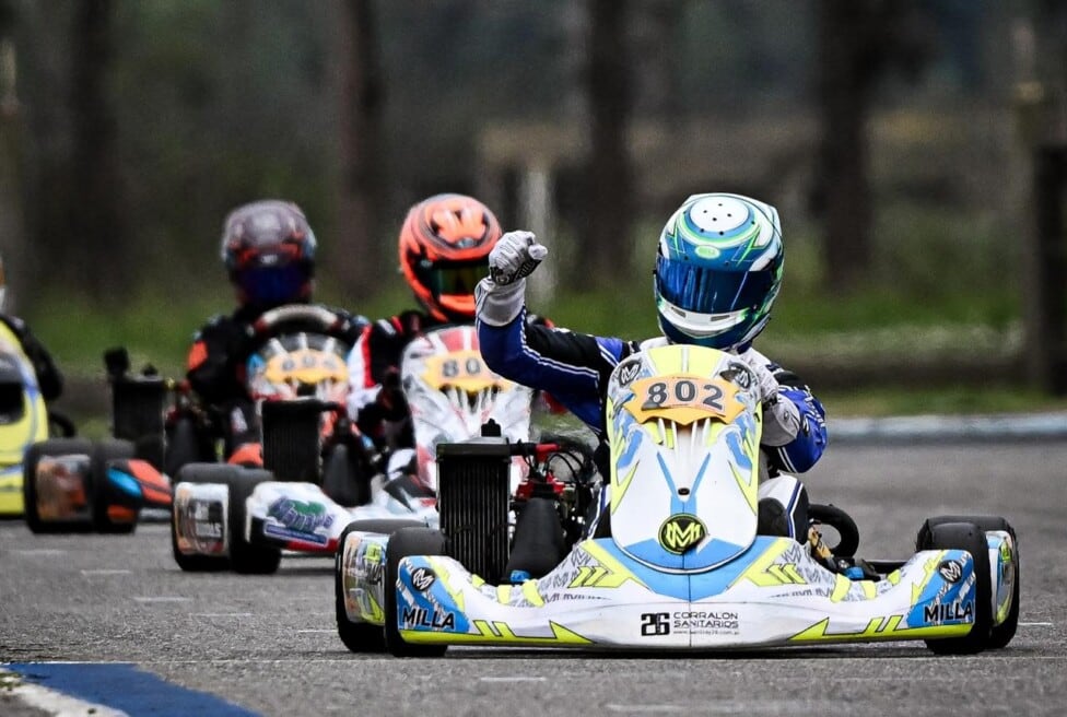 Fausto Schioppa, el pibe de Escobar que se mandó al Mundial de Rotax en Portugal