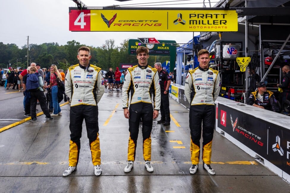 Varrone cerró el año en Road Atlanta con un discreto 12° en su clase y Porsche se quedó con la grande