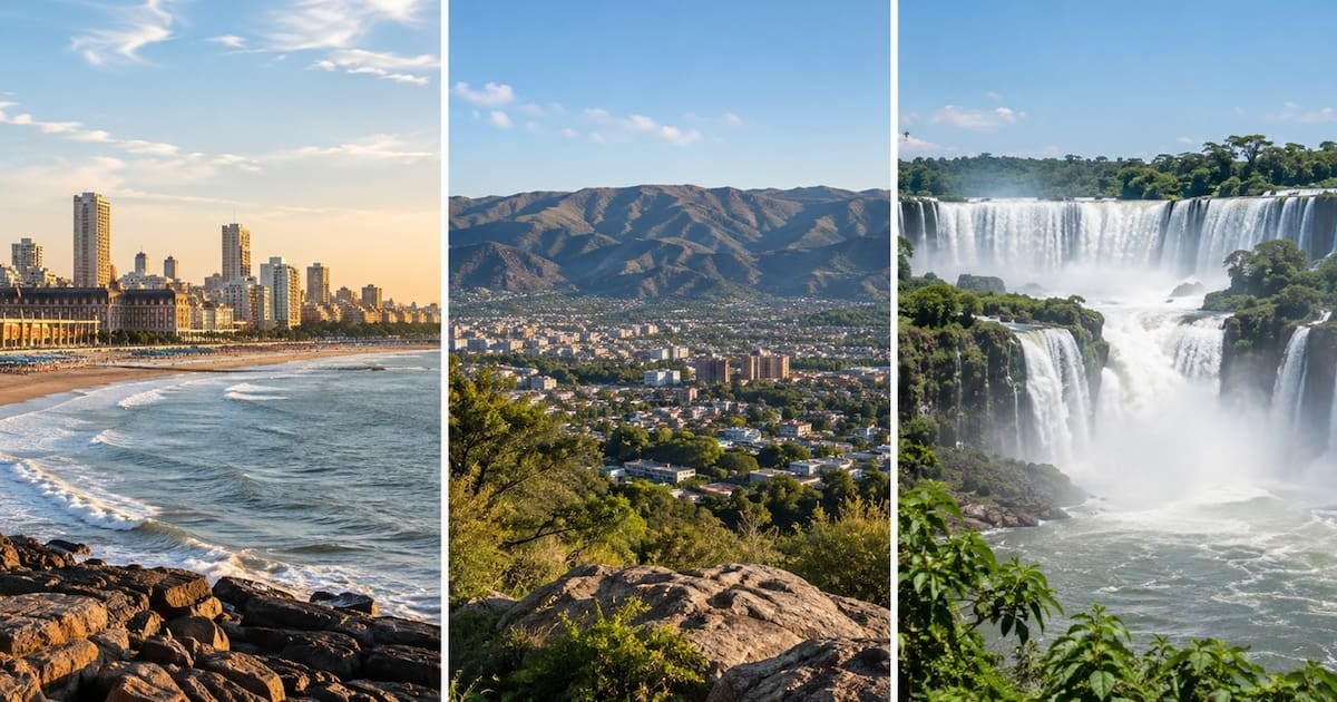 Escapadas de octubre: cuánto cuesta pasar tres noches en Mar del Plata, Carlos Paz e Iguazú