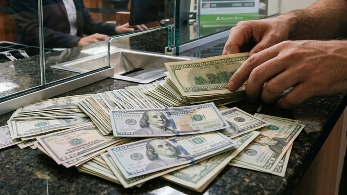 Dólar en Rosario: el oficial se sostuvo en $1540 y el blue quedó a apenas cinco pesos