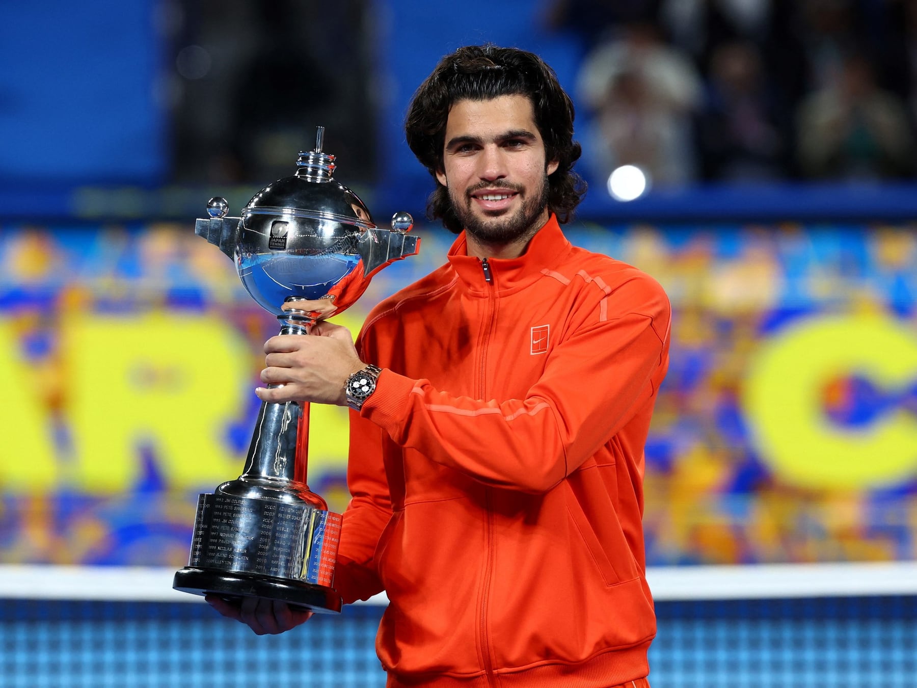 Carlitos rugió en Tokio: Alcaraz volvió al podio y se codea con la historia