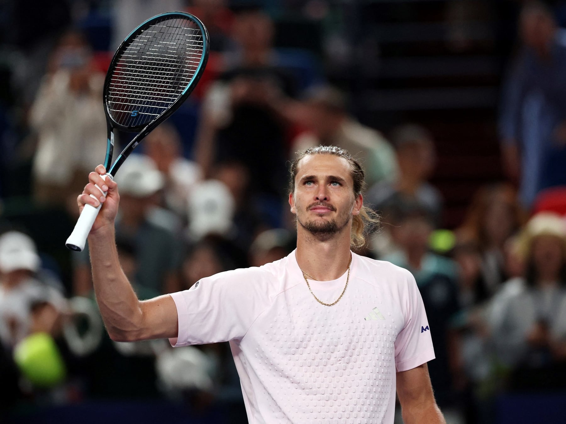 Zverev, el uno que el calendario le regaló: Sinner parado y Alcaraz afuera