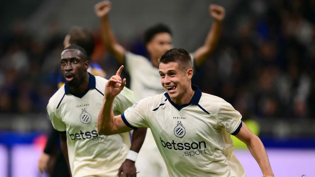 Champions albiceleste: Atlético pasó por arriba al United y Brujas bailó al Inter en el Meazza
