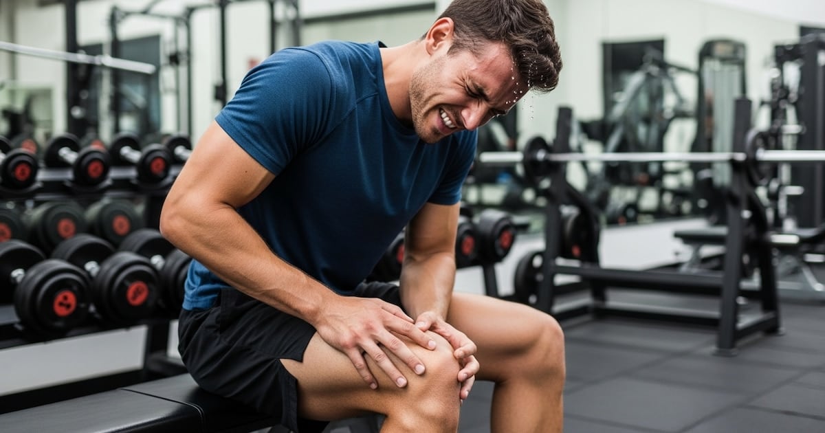 Rodillas que crujen en el gym: por qué se lastiman aun cuando uno cree estar haciéndolo bien