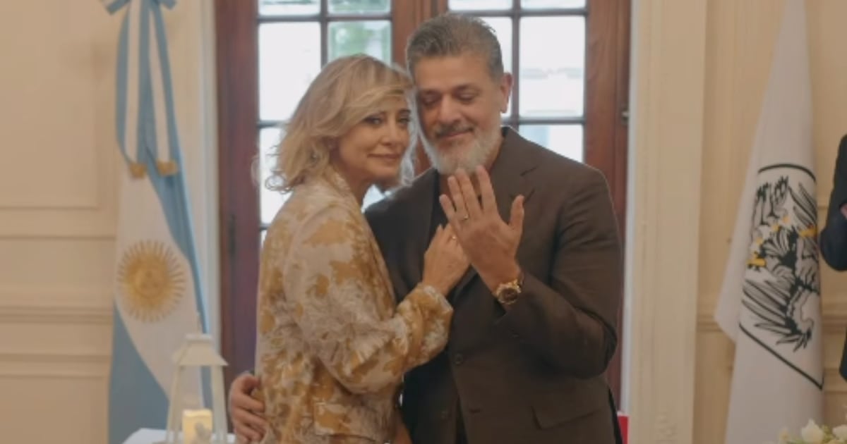 Andrea Ghidone y Pablo Otero se casaron por civil y ya piensan en la fiesta grande del 24 de octubre