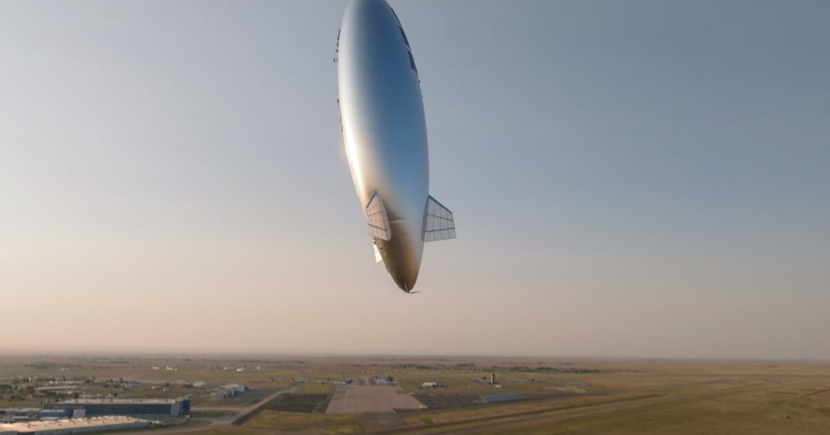 Un globo de 83 metros reemplazó durante una semana a todas las antenas de celular de una isla japonesa