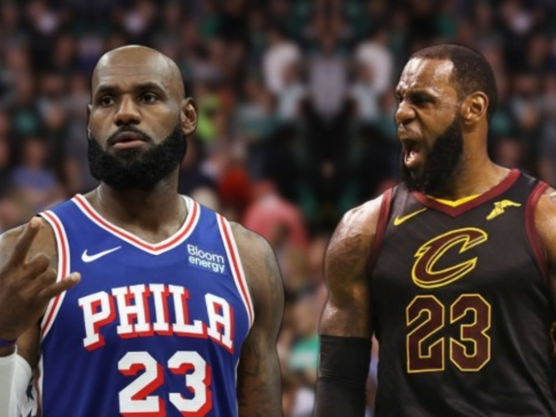 LeBron vuelve a casa, pero ahora con la camiseta de Philadelphia
